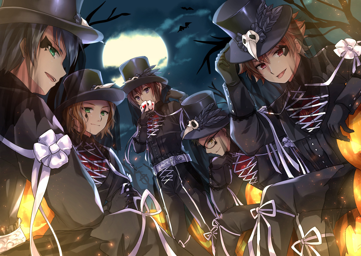 This is a pixiv picture whose title is HAPPYHalloween.