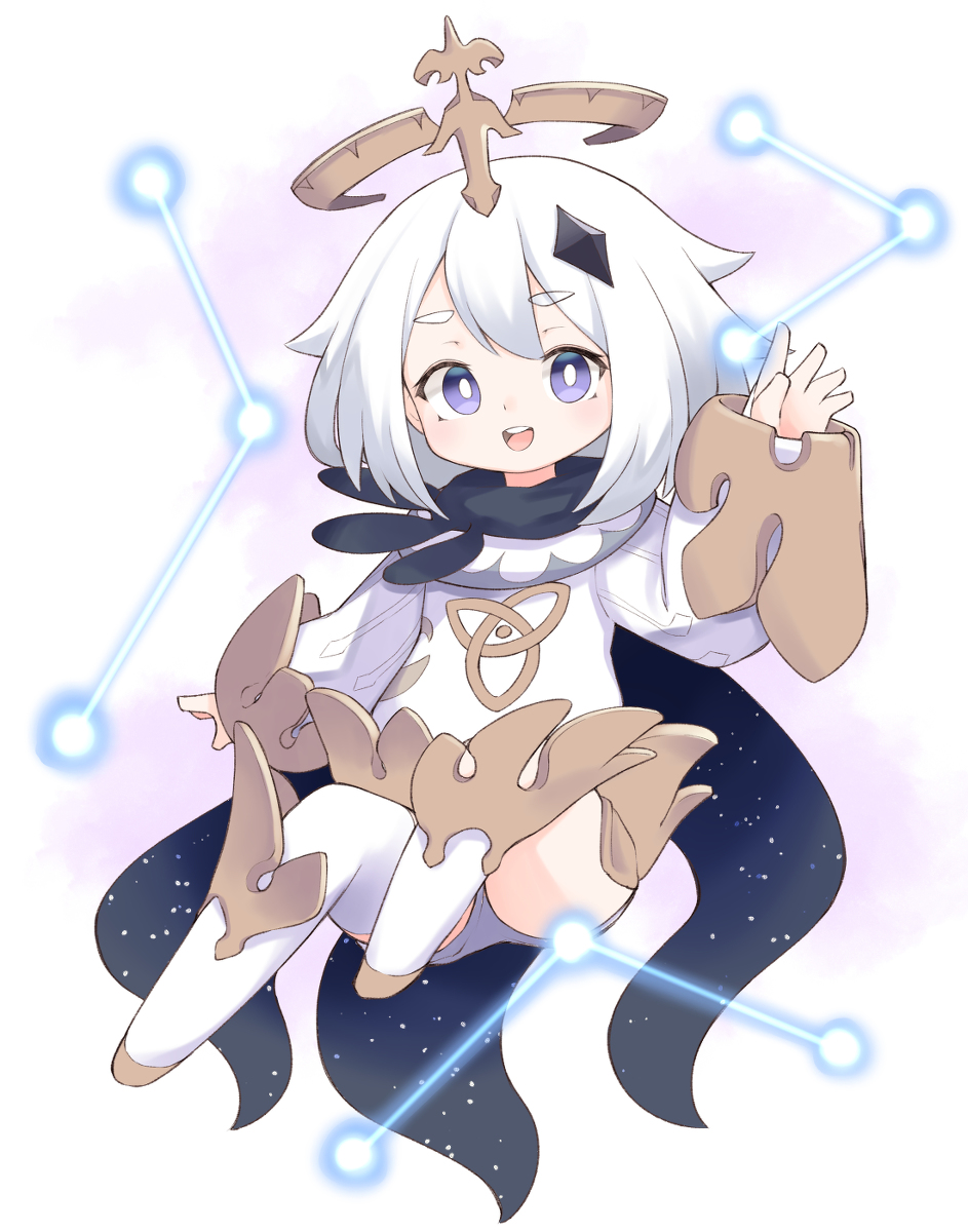 This is a pixiv picture whose title is パイモン.