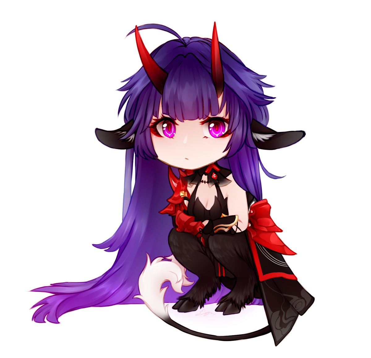 This is a pixiv picture whose title is one more goat mei.
