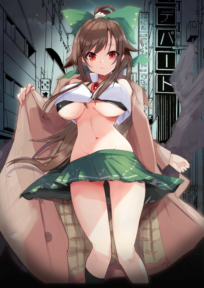 This is a pixiv picture whose title is 真夜中の徘徊者.