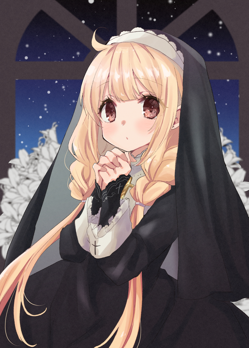 This is a pixiv picture whose title is シスターな杏ちゃん.