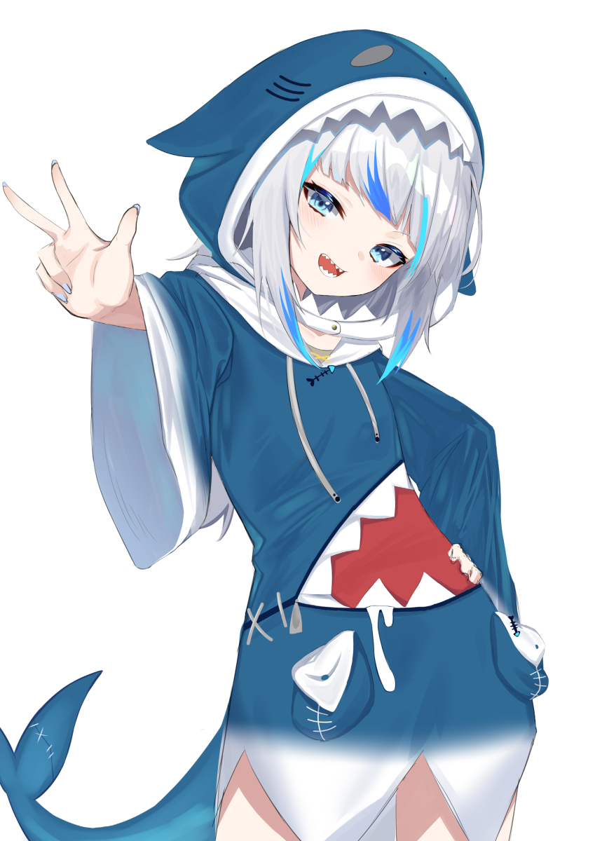 This is a pixiv picture whose title is shark.