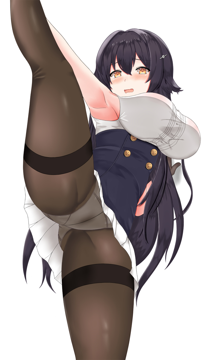 This is a pixiv picture whose title is I字バランス.