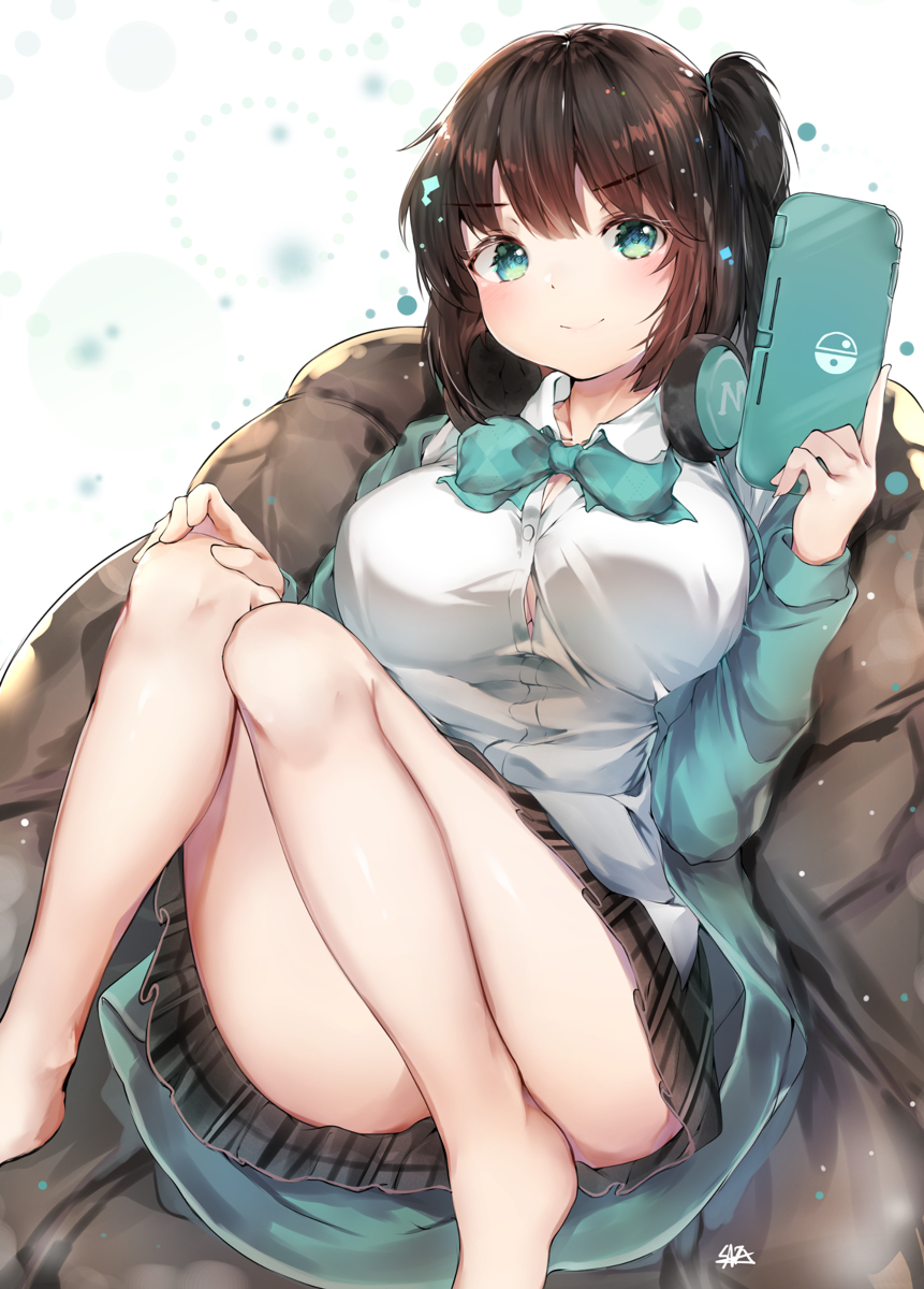 This is a pixiv picture whose title is 🎮.
