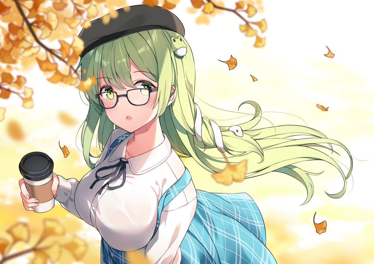 This is a pixiv picture whose title is Ginkgo.