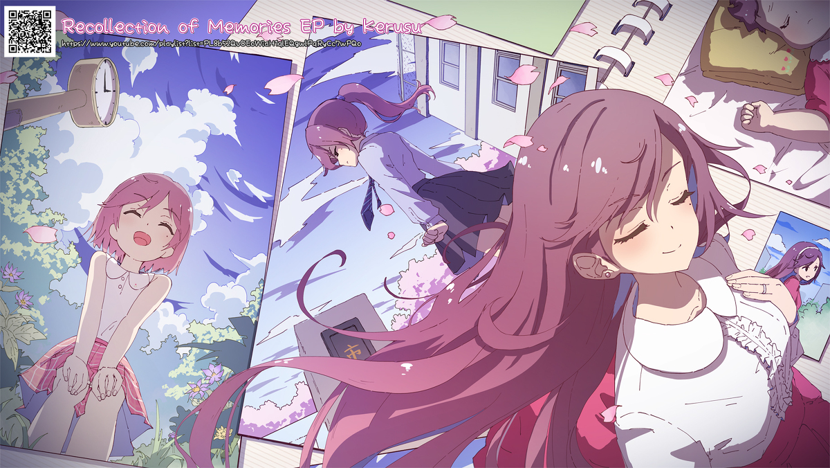 This is a pixiv picture whose title is 【仕事絵】Recollection of Memories.