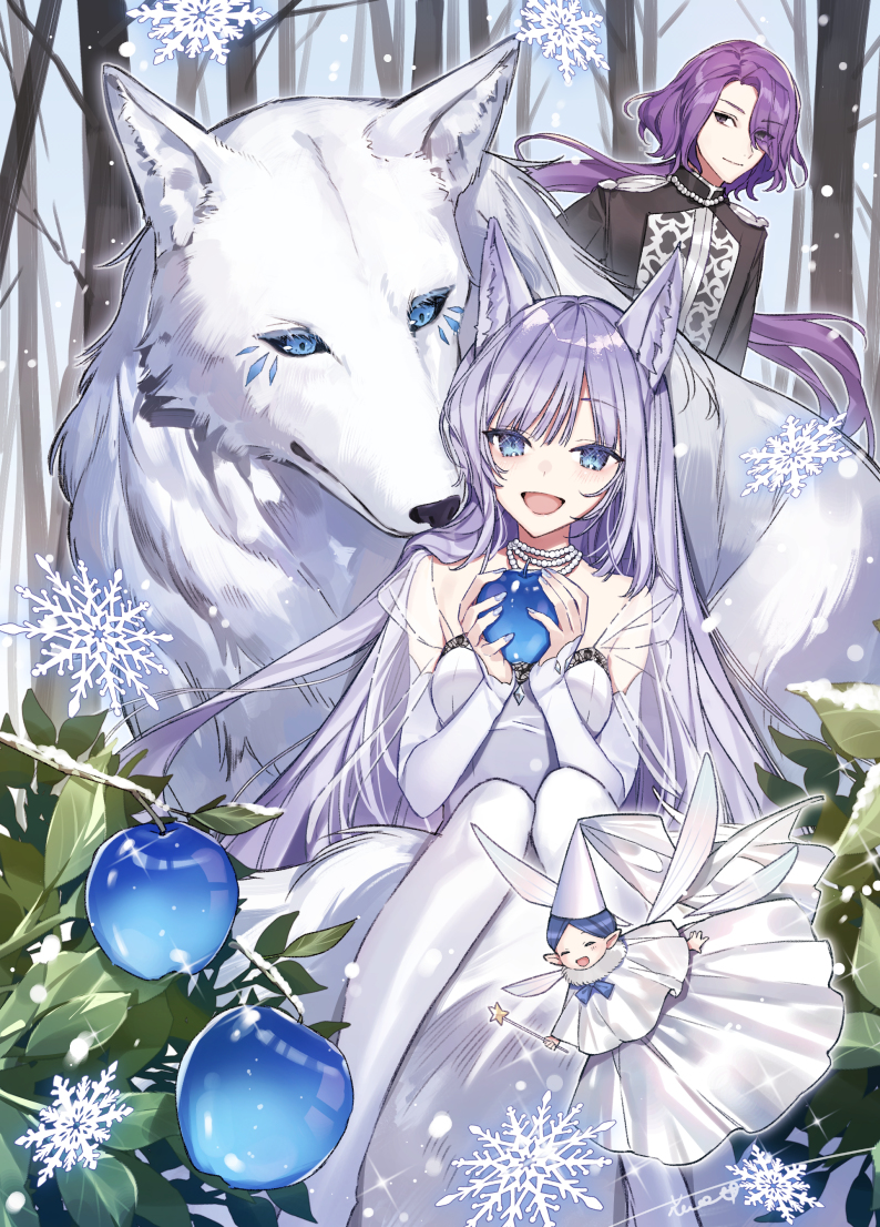 This is a pixiv picture whose title is ❄.