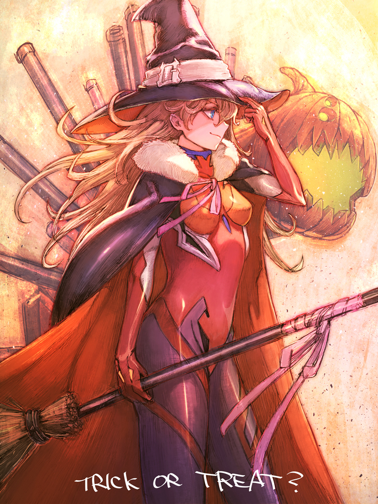 This is a pixiv picture whose title is ハロウィンアスカ2020.