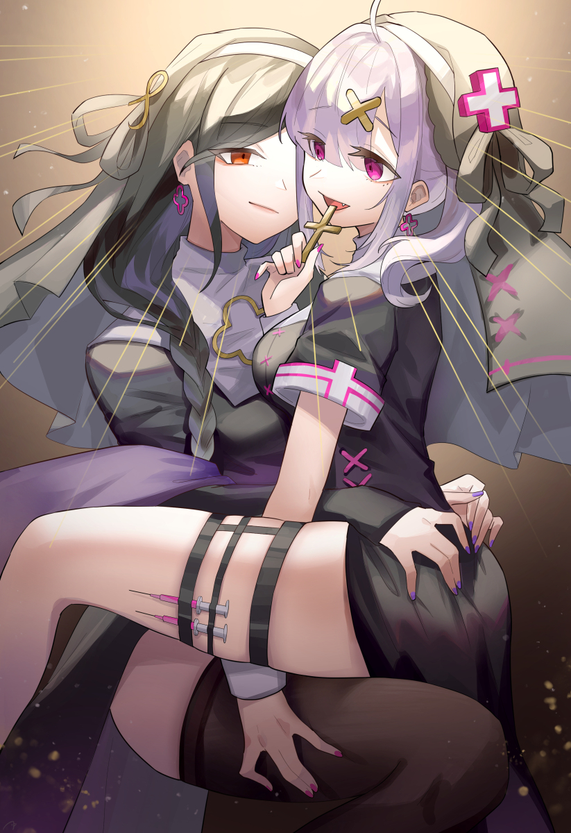 This is a pixiv picture whose title is Halloween.