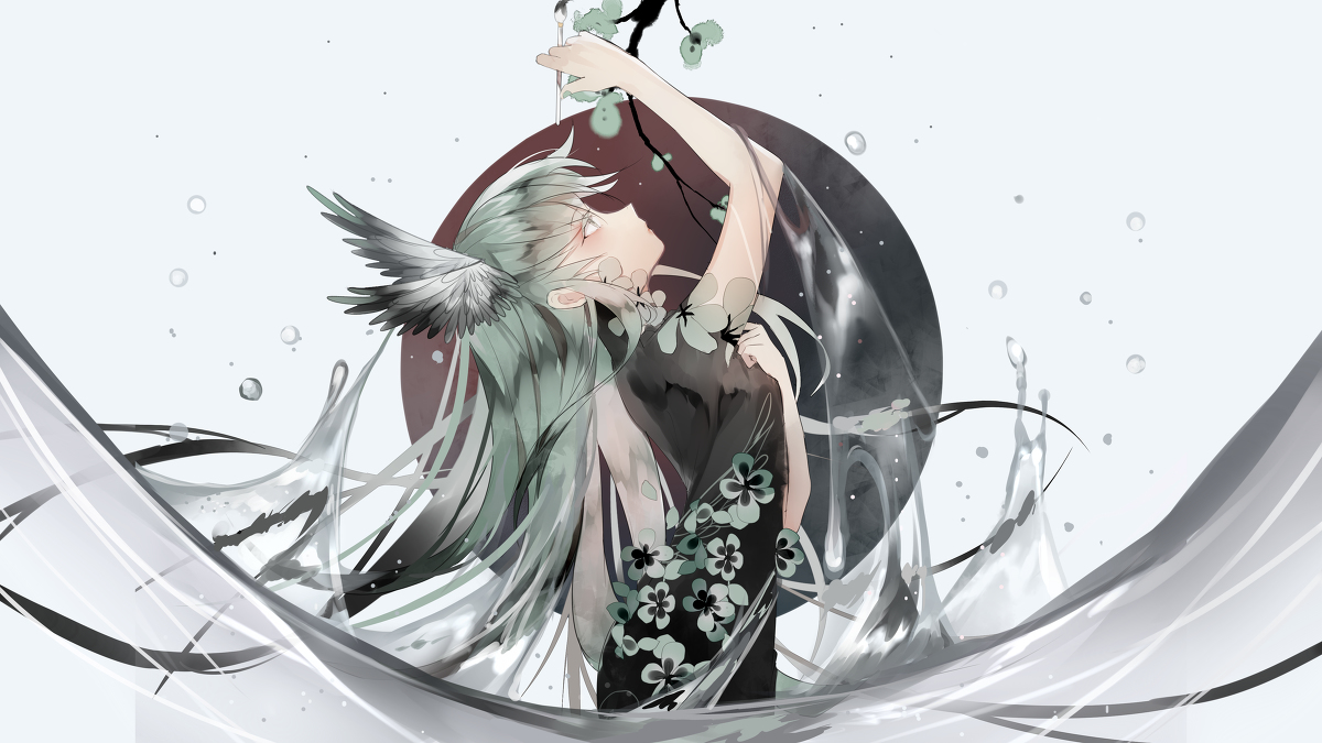 This is a pixiv picture whose title is 丹青.