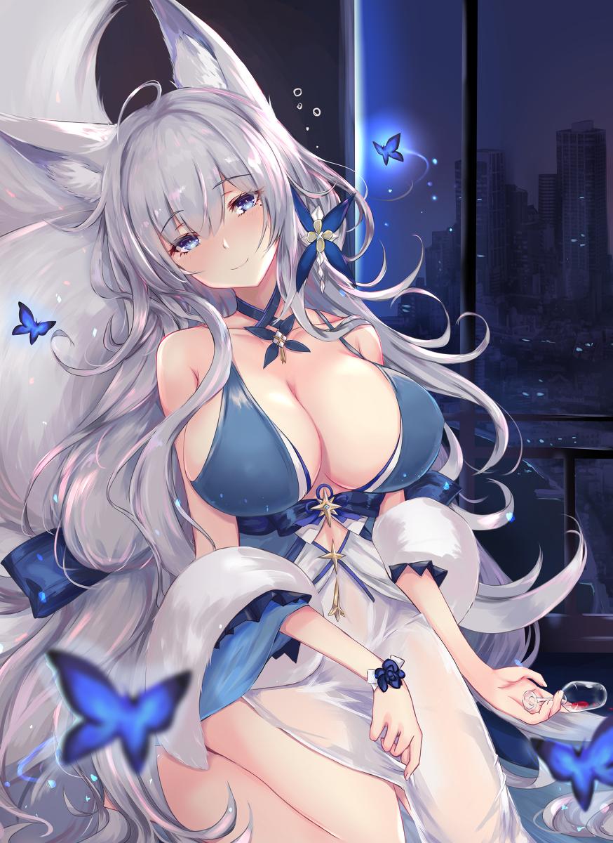 This is a pixiv picture whose title is ほろ酔い信濃さん.