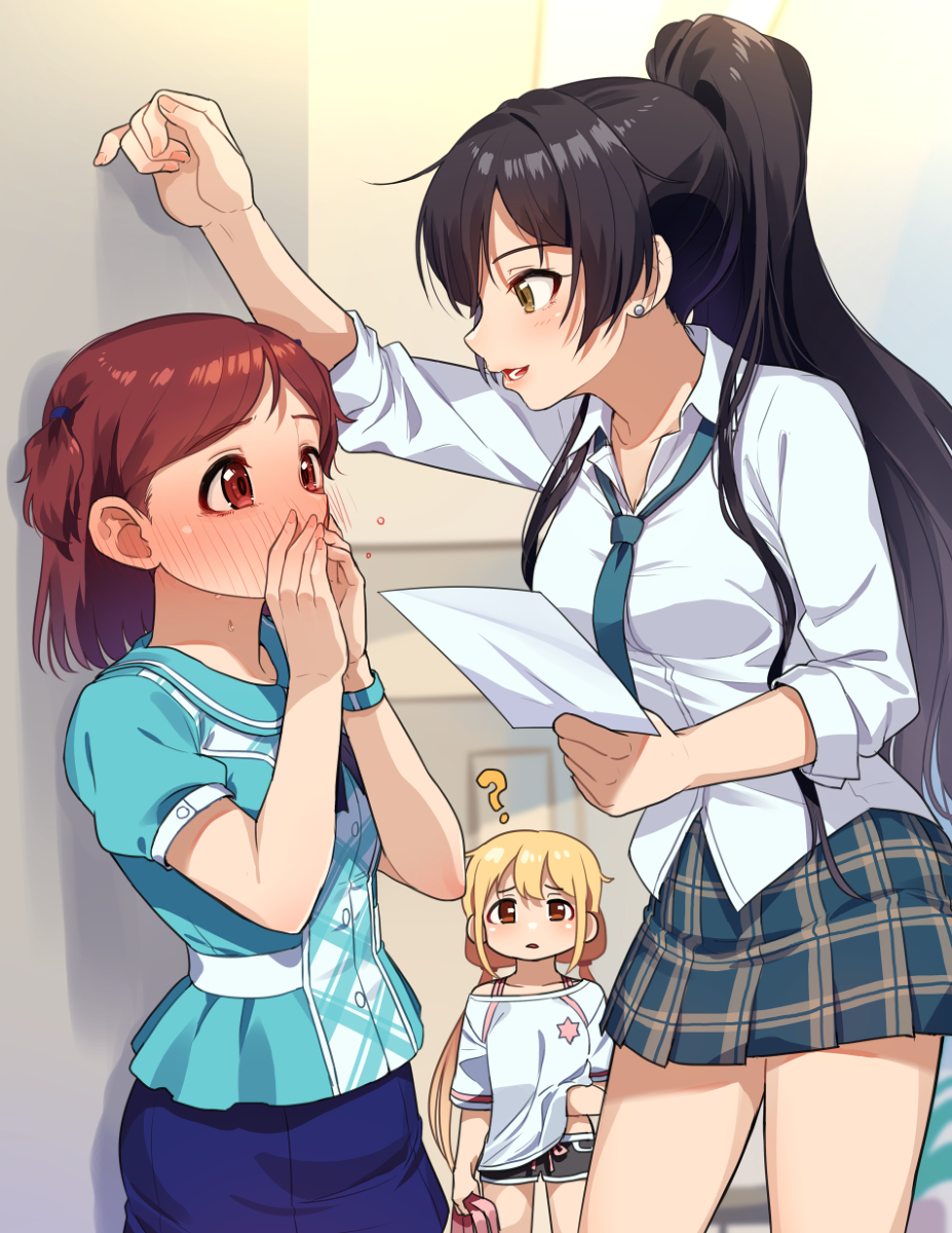 This is a pixiv picture whose title is 283アイドルが765事務員にコピーを頼む姿を見た杏.