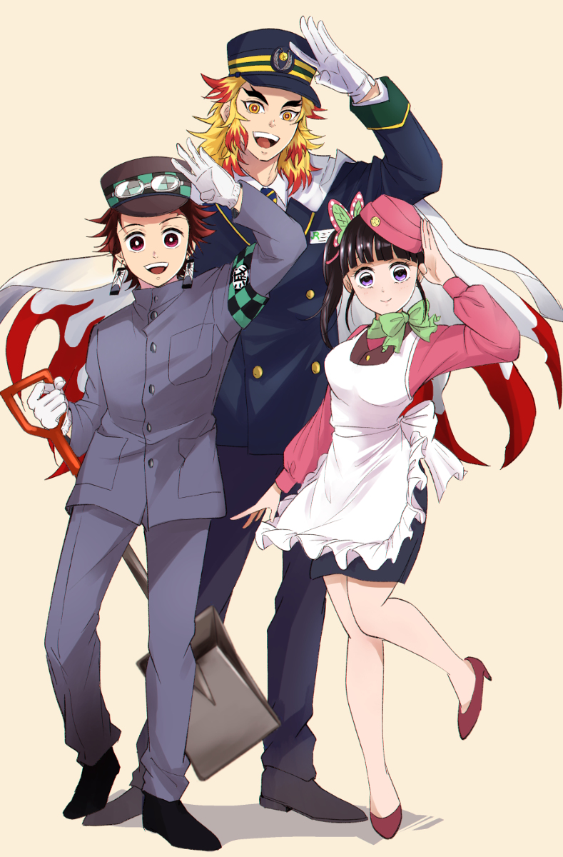 This is a pixiv picture whose title is 無限列車編楽しみ！！！！！！.