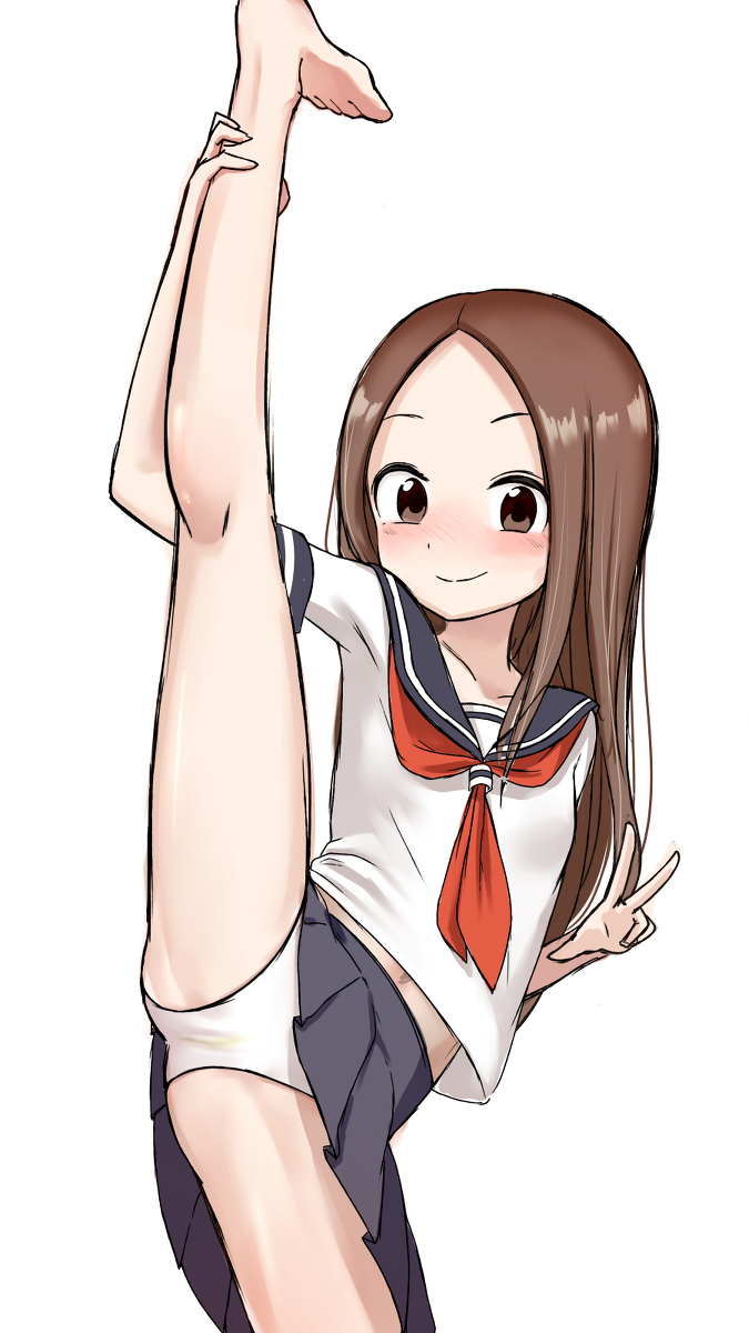This is a pixiv picture whose title is からかい上手の高木さん.