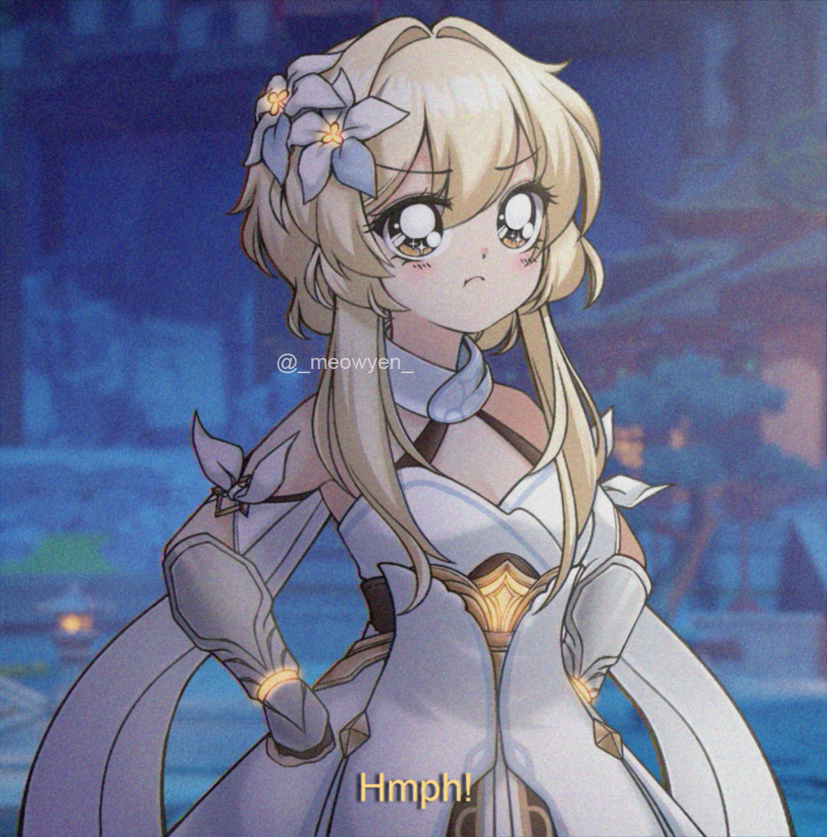 This is a pixiv picture whose title is Lumine.