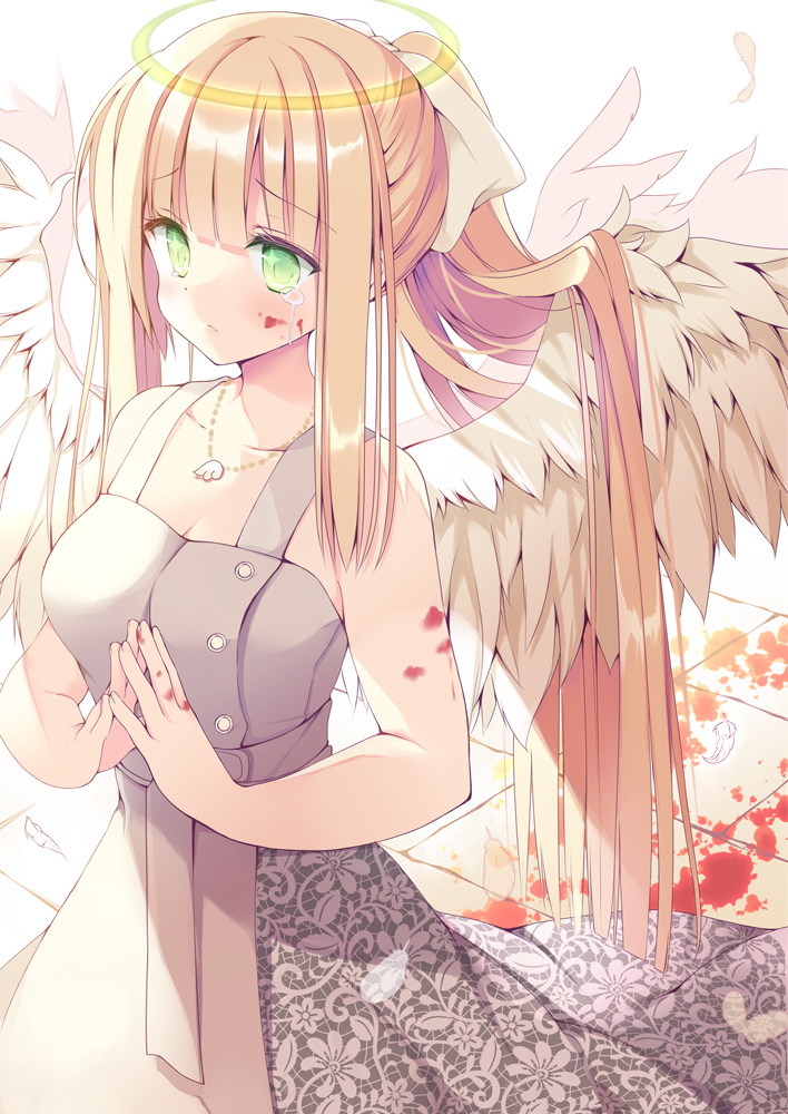 This is a pixiv picture whose title is 撲殺天使.