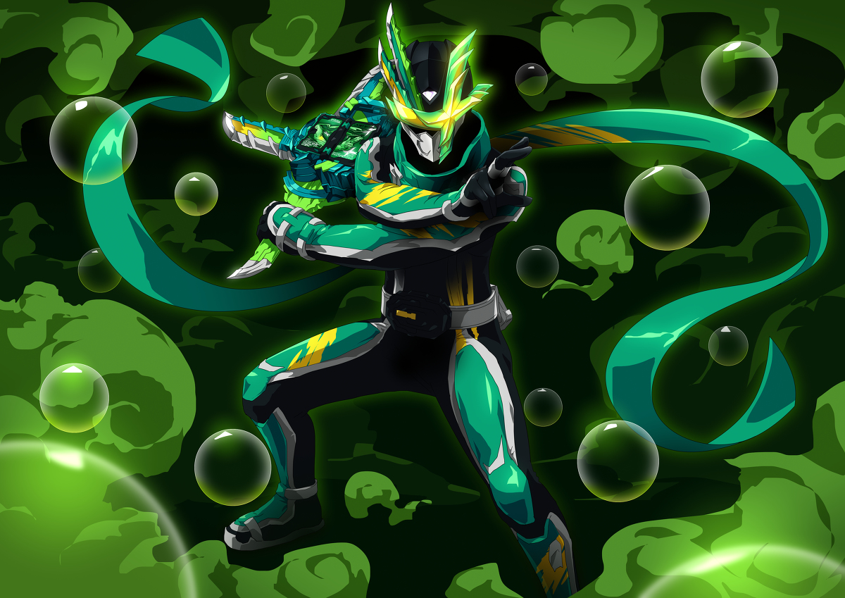 This is a pixiv picture whose title is 仮面ライダー 剣斬.