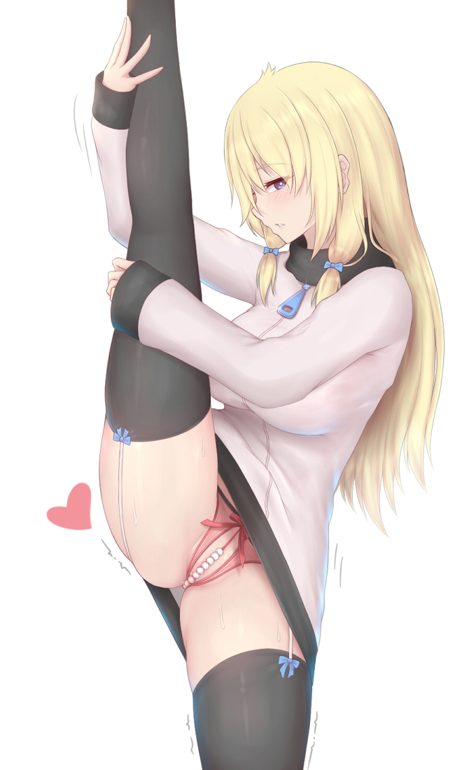 This is a pixiv picture whose title is 201004 一字腿鈴.