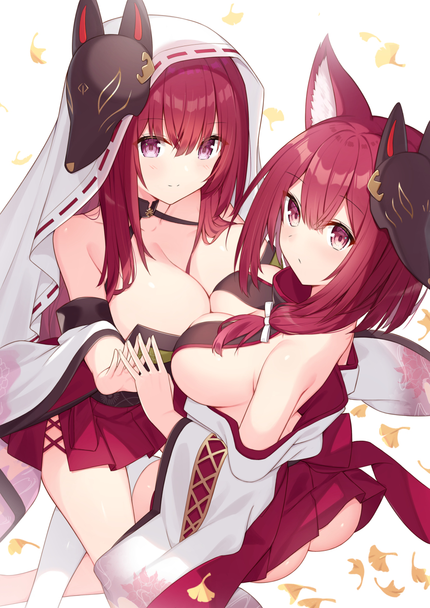 This is a pixiv picture whose title is 千歳×千代田.