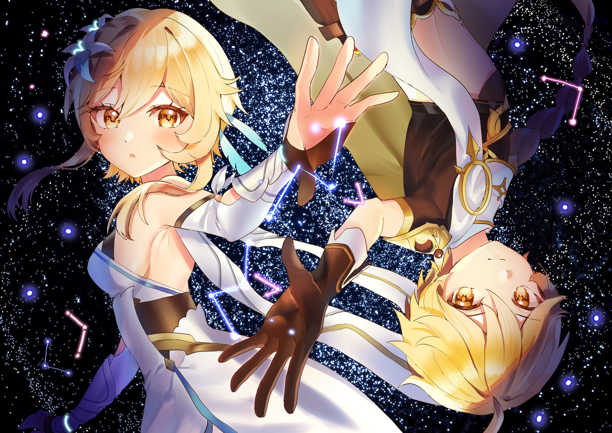 This is a pixiv picture whose title is 原神.