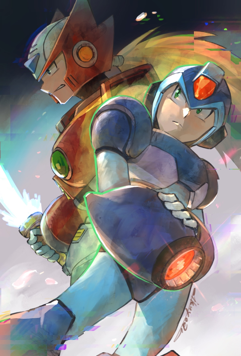 This is a pixiv picture whose title is X &ZERO.