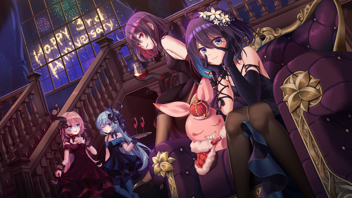 This is a pixiv picture whose title is Honkai3rd 3rd Anniversary.