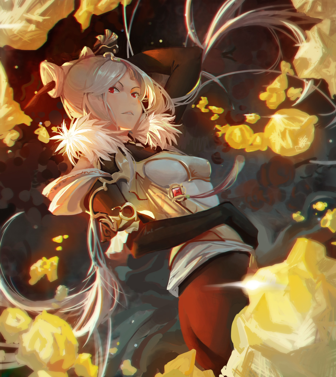 This is a pixiv picture whose title is 凝光小老婆.