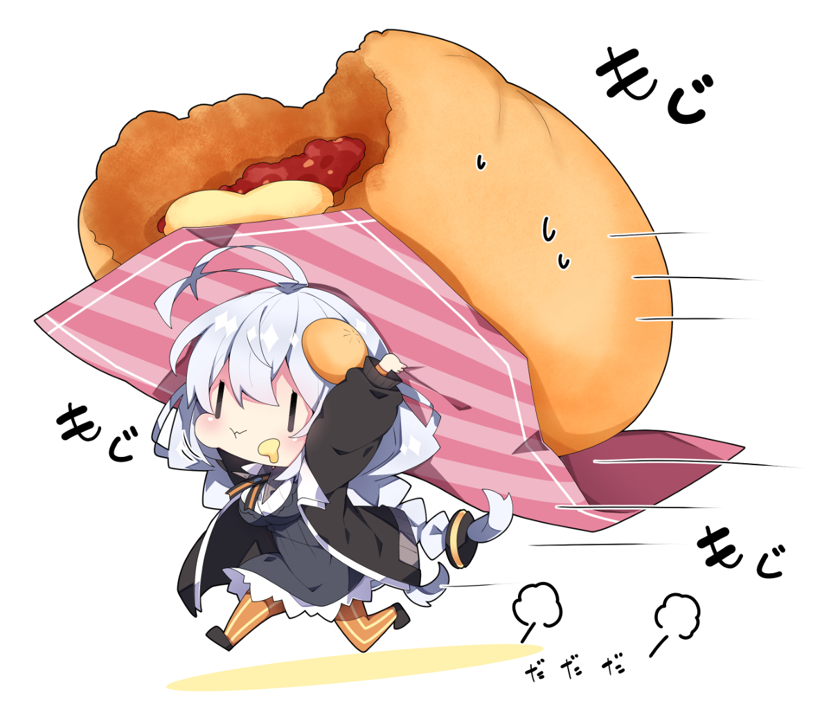 This is a pixiv picture whose title is ピザまんあかり。.