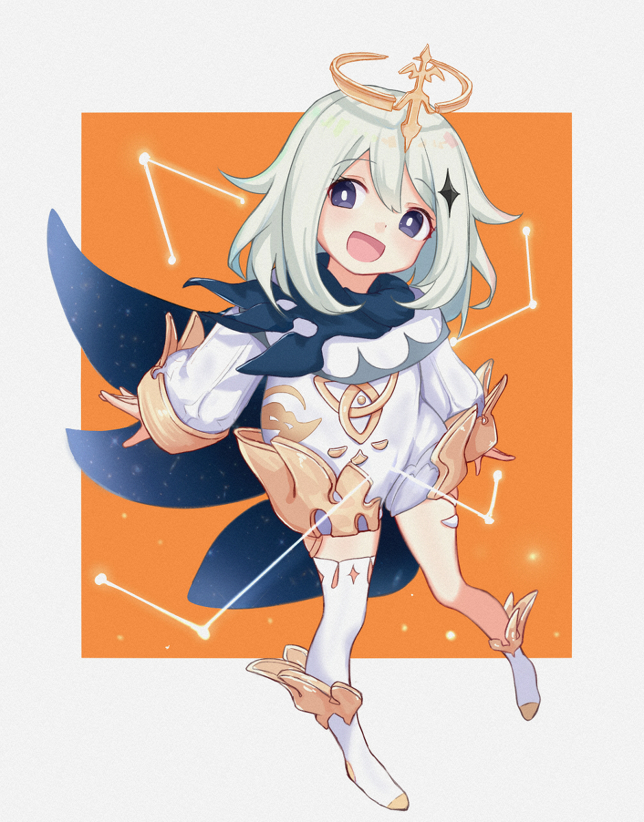 This is a pixiv picture whose title is パイモン.