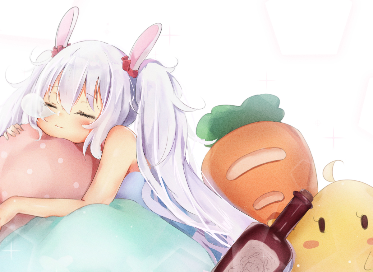 This is a pixiv picture whose title is ラフィー🥕.