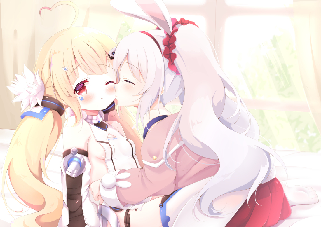 This is a pixiv picture whose title is Eldridge X Laffey [commission].