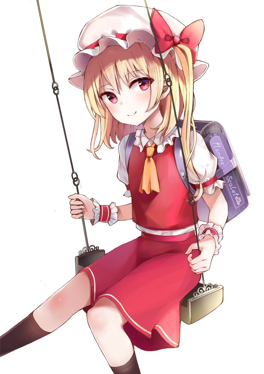 This is a pixiv picture whose title is Flandre.