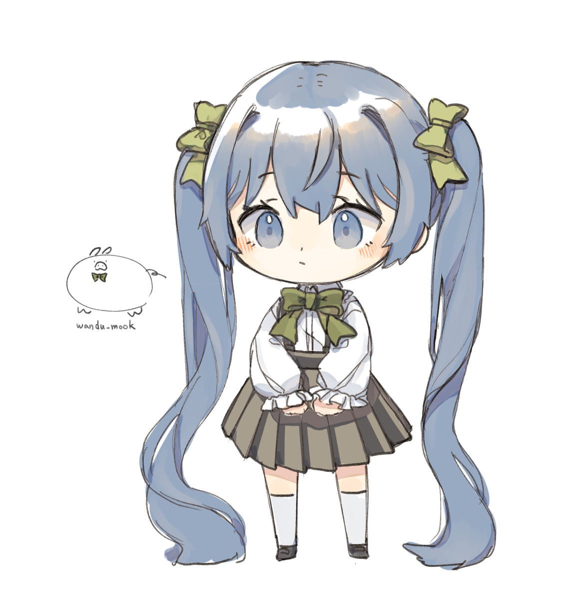 This is a pixiv picture whose title is miku!!.