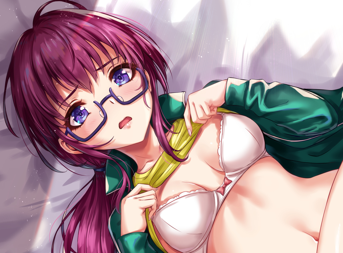This is a pixiv picture whose title is 「土下座で頼んでみた」アニメエンドカード.