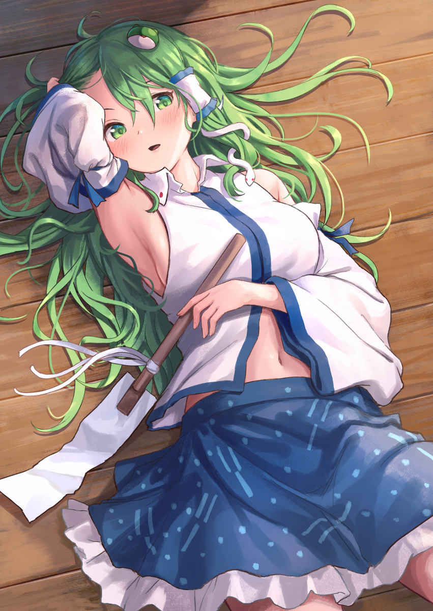 This is a pixiv picture whose title is さなえさん.
