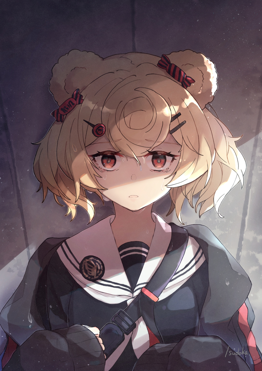 This is a pixiv picture whose title is 🔪.