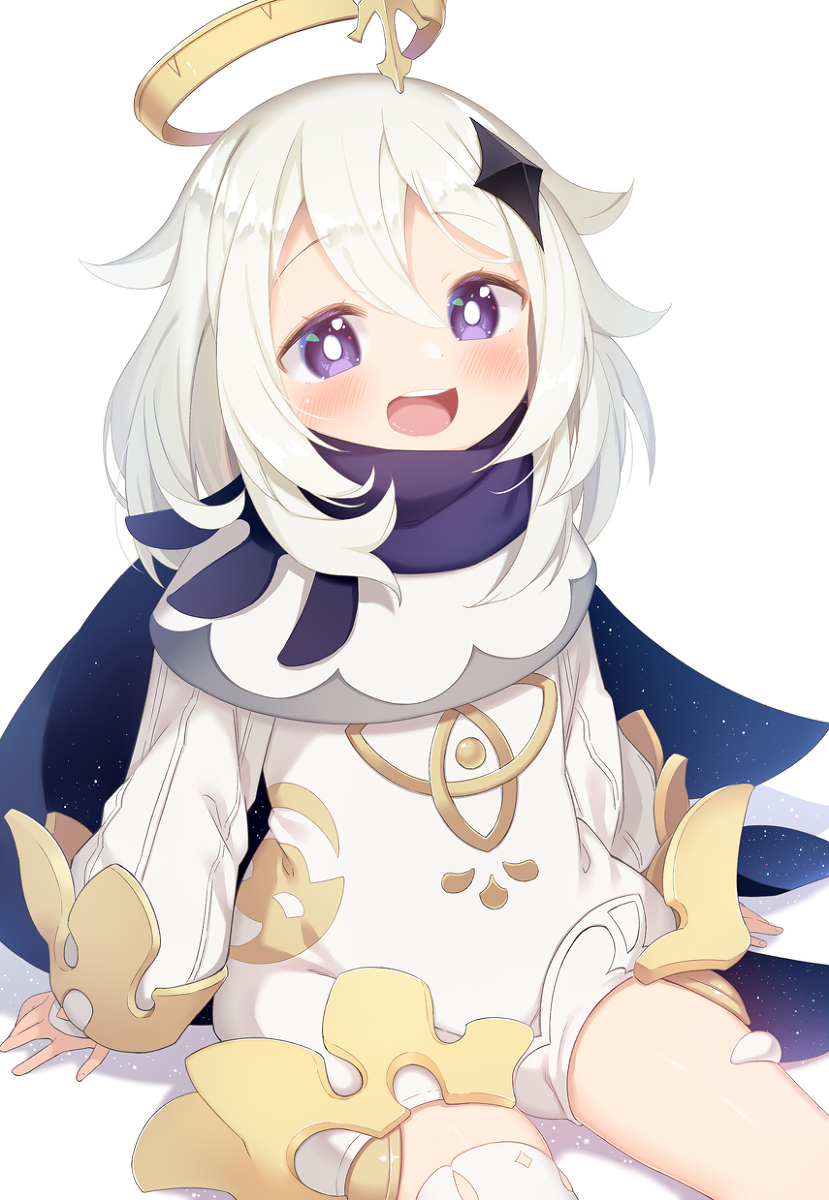 This is a pixiv picture whose title is パイモン.