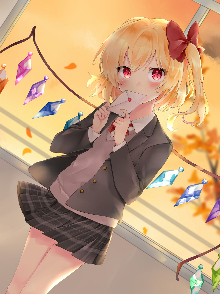 This is a pixiv picture whose title is お手紙.