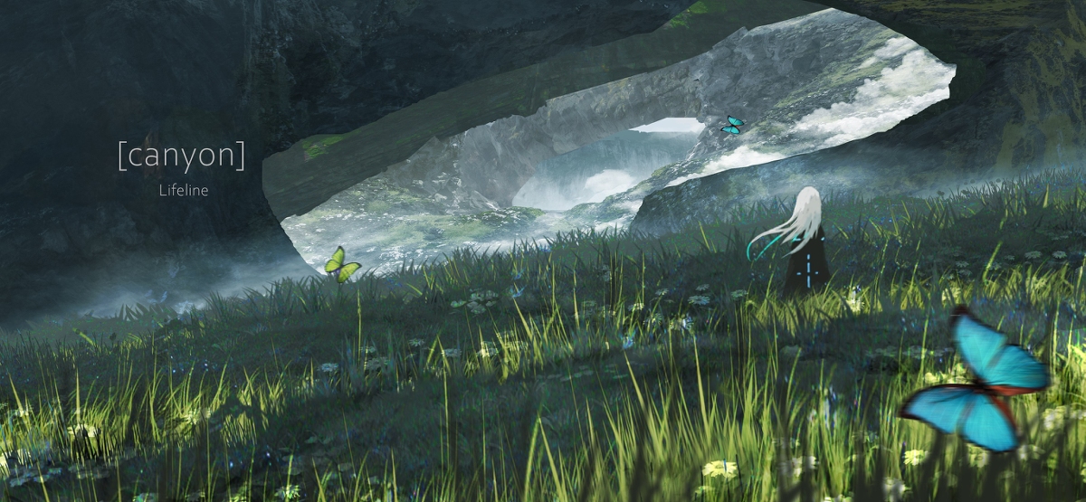 This is a pixiv picture whose title is 世界-空谷.