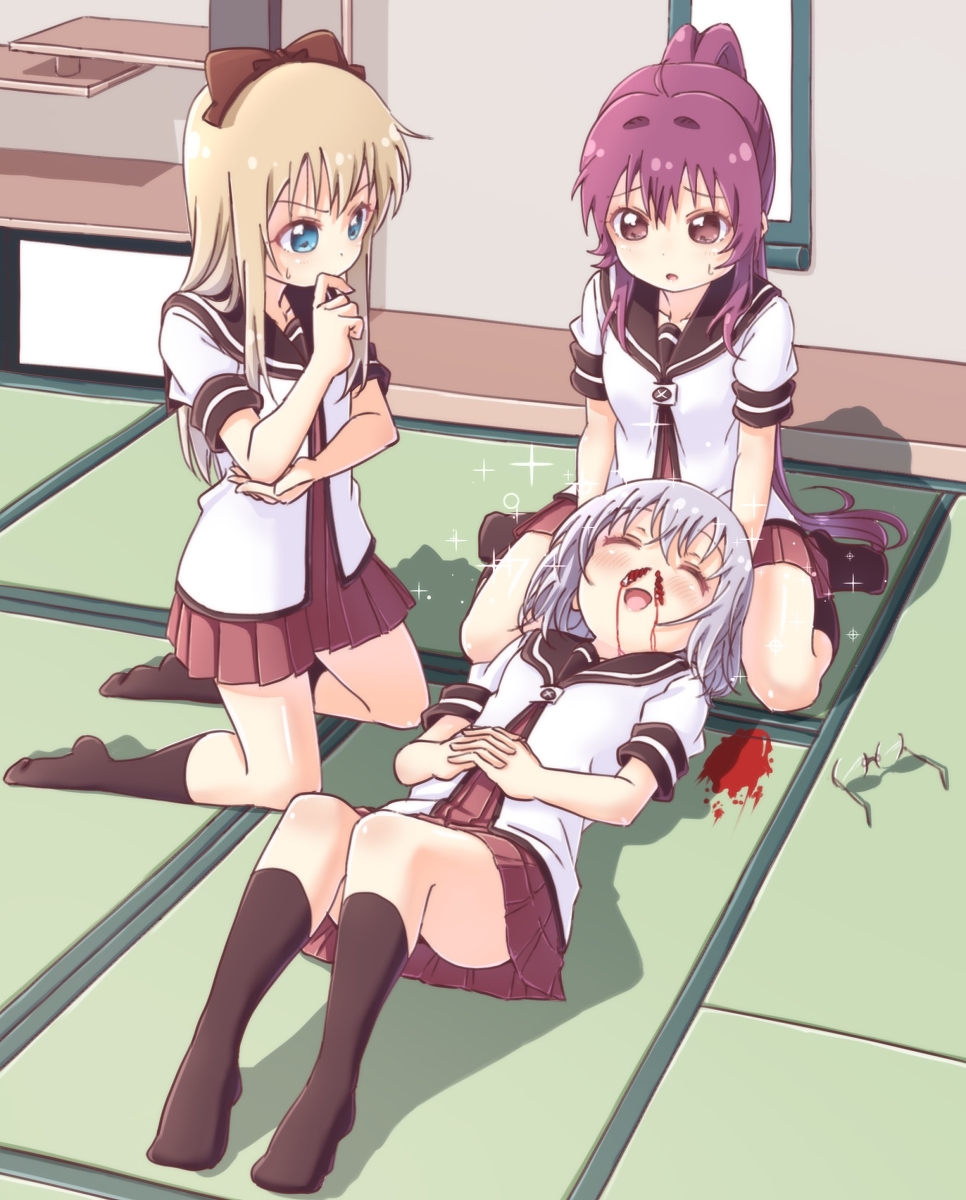 This is a pixiv picture whose title is 大事件.