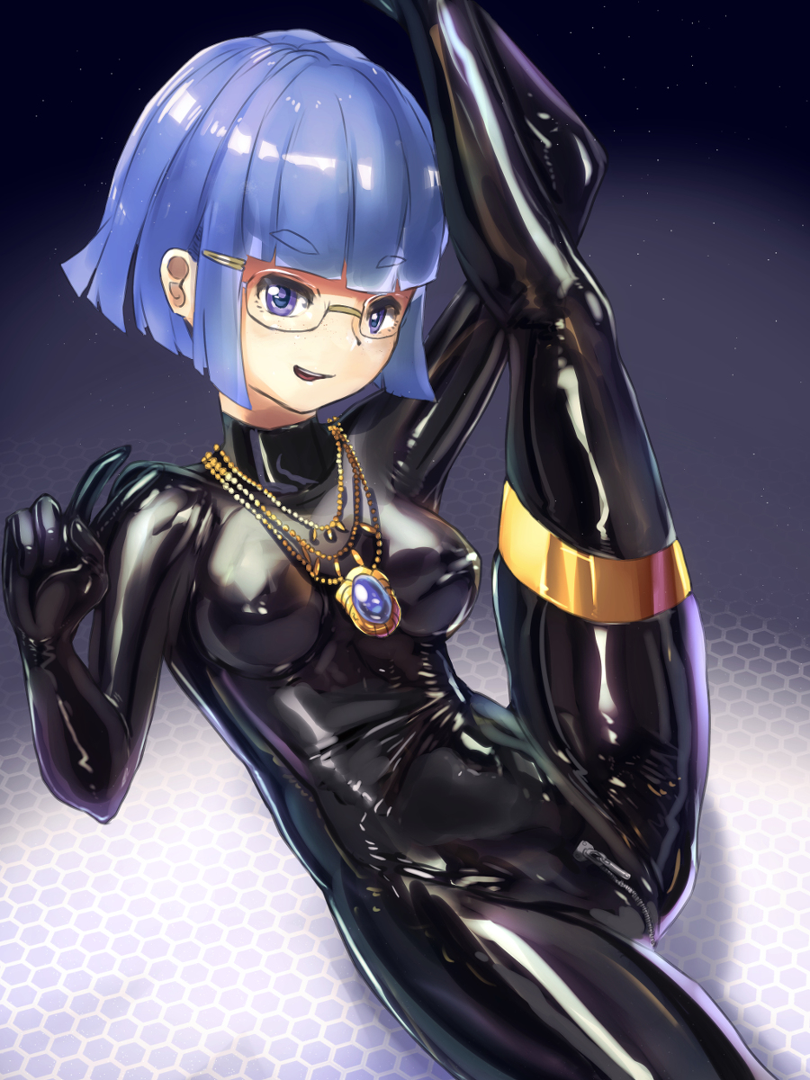 This is a pixiv picture whose title is 光沢のおべんきょう.