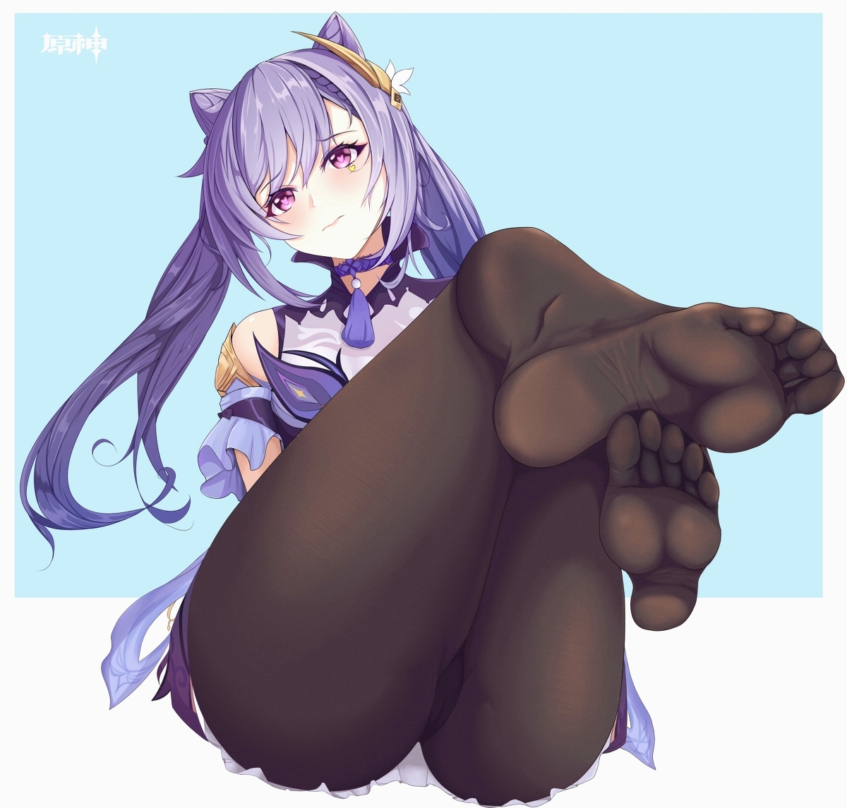 This is a pixiv picture whose title is 刻晴大姐姐~.