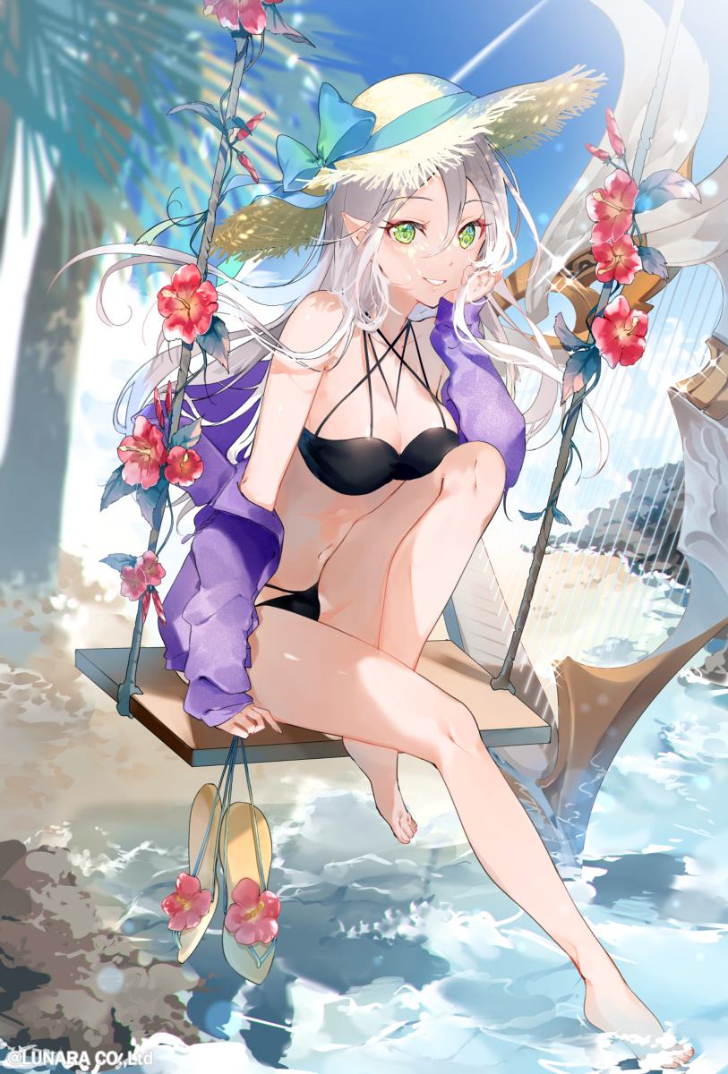 This is a pixiv picture whose title is 雲歌.