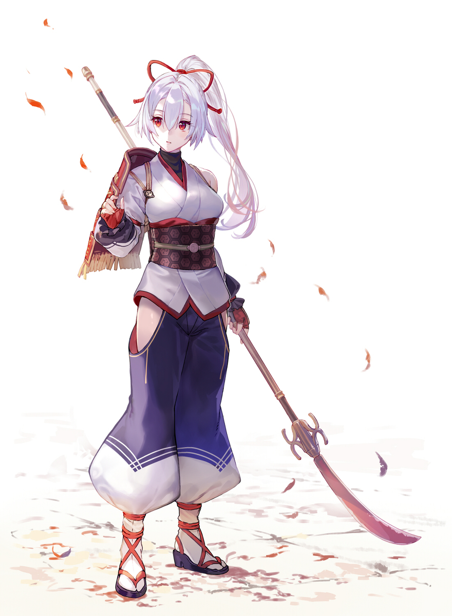 This is a pixiv picture whose title is 巴御前イラストまとめ.