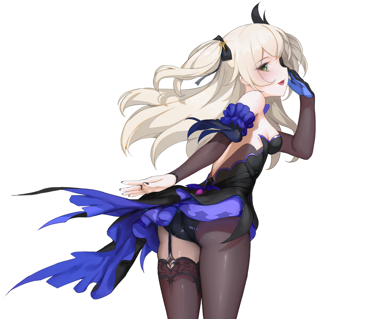 This is a pixiv picture whose title is 原神 フィッシュル.