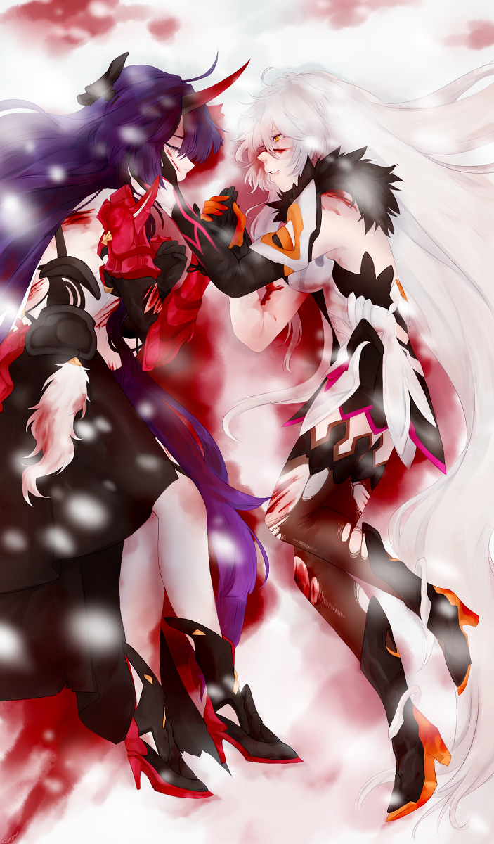 This is a pixiv picture whose title is together forever.