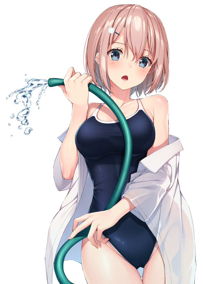 This is a pixiv picture whose title is 探偵くんと鋭い山田さん　2巻.