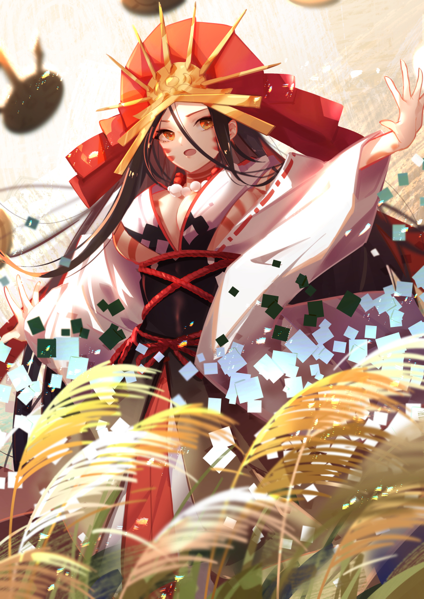 This is a pixiv picture whose title is 卑弥呼.