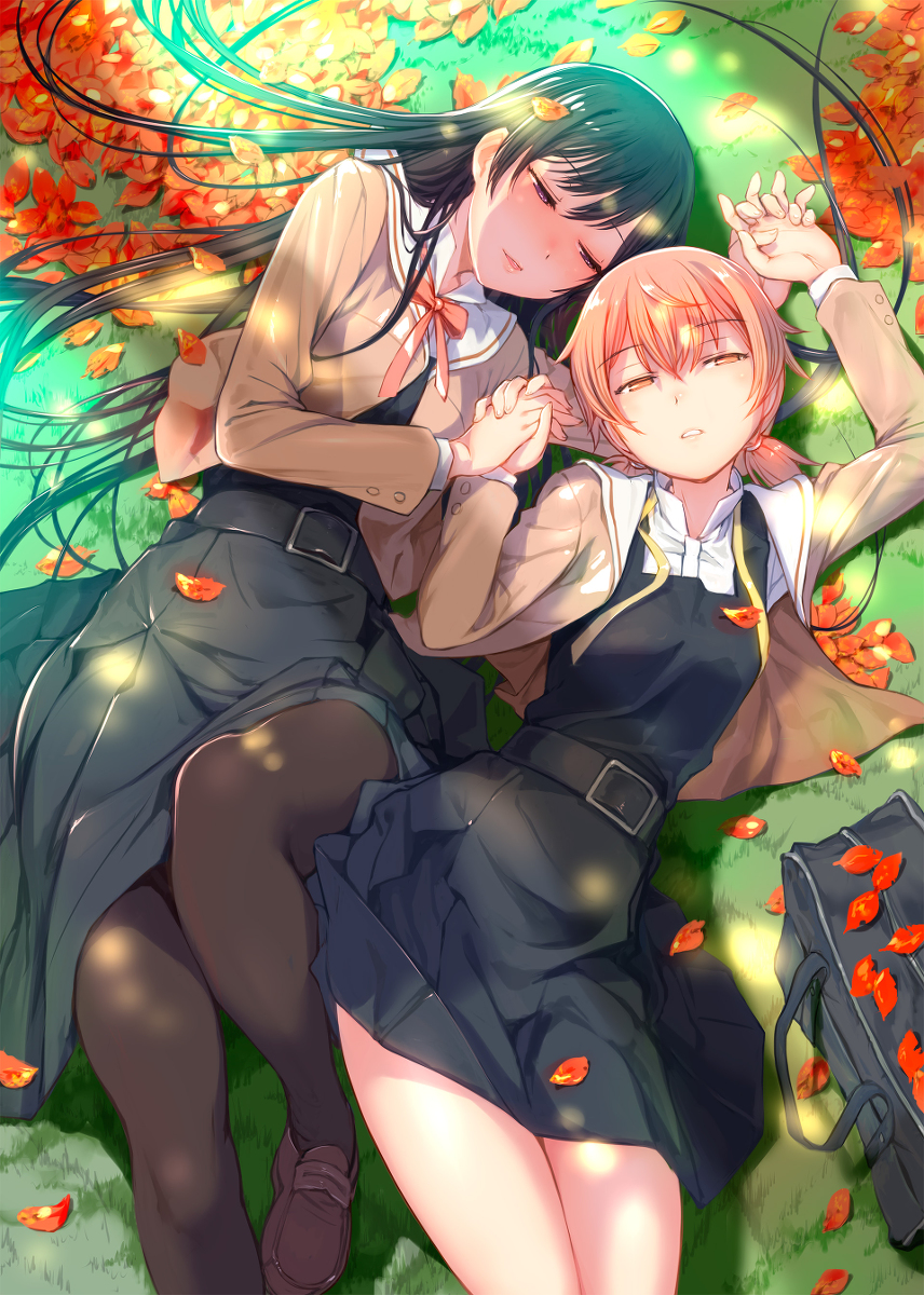 This is a pixiv picture whose title is 秋に咲く白百合.