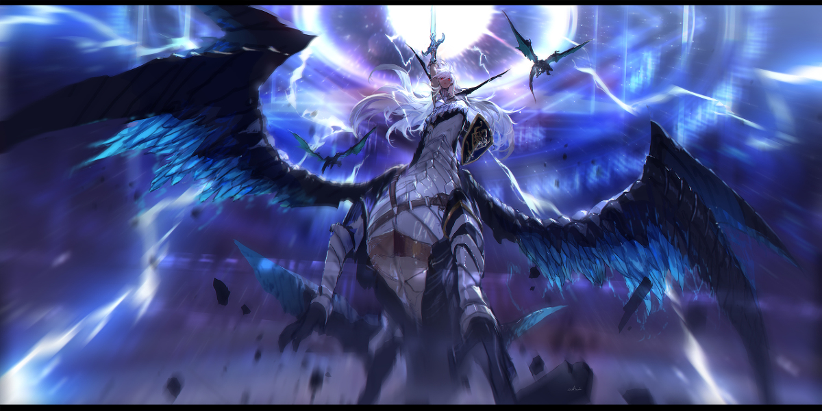 This is a pixiv picture whose title is -星は空高く-.